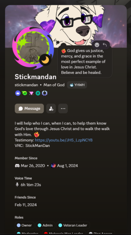 Stickmandans roles metanoia