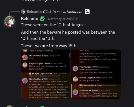 Later info from belcanto in the thread