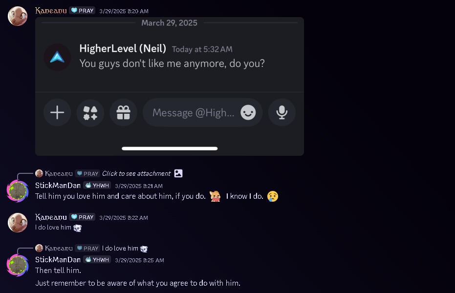 KD Dans involvement with higherlevel14